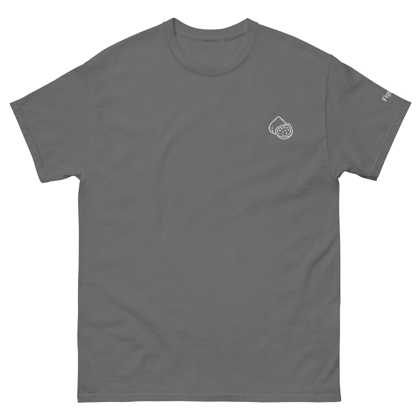 Figgs.ai nice cool basic t-shirt, embroidery