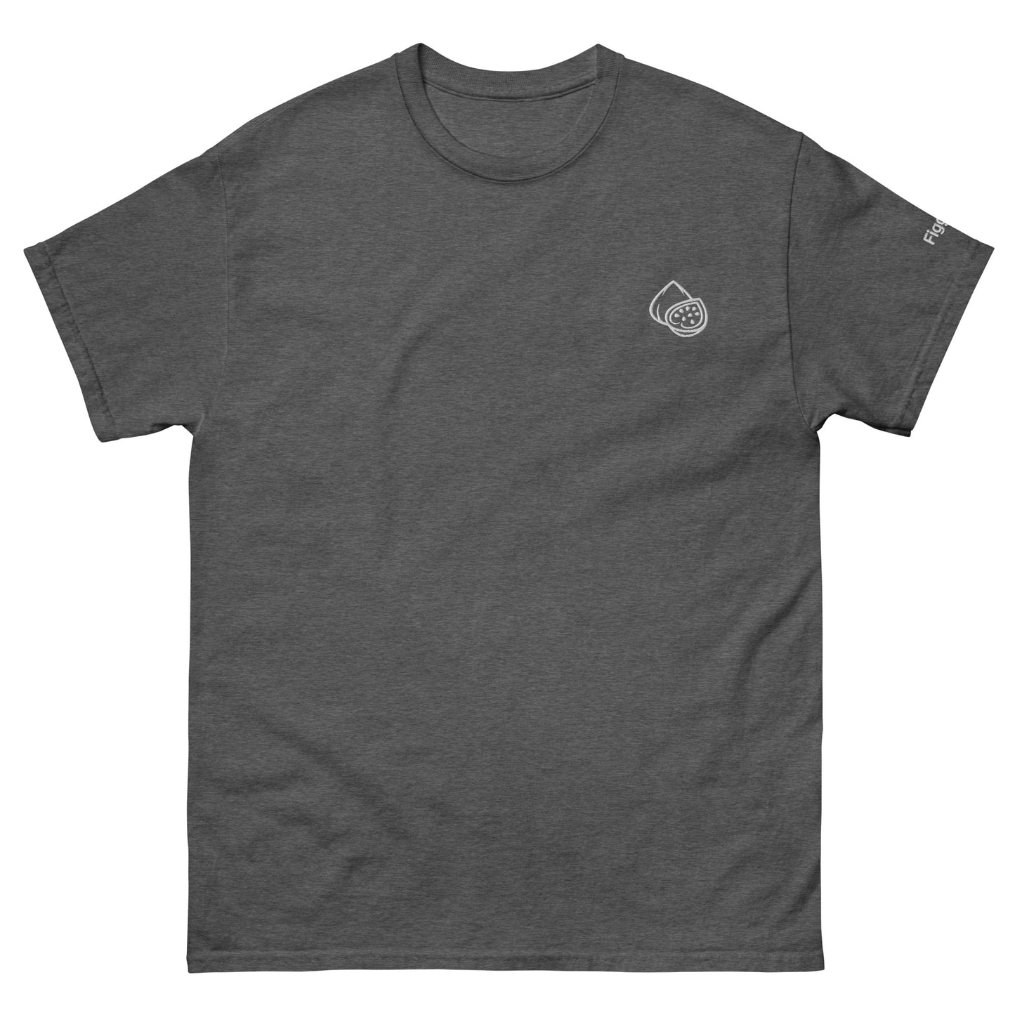 Figgs.ai nice cool basic t-shirt, embroidery